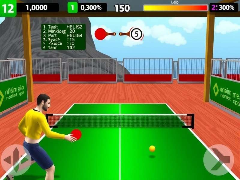 Indian Table Tennis Dominator Gameplay Screenshot